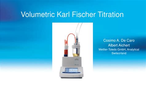 Volumetric Karl Fischer Titration purchase|karl fischer titration principle pdf.